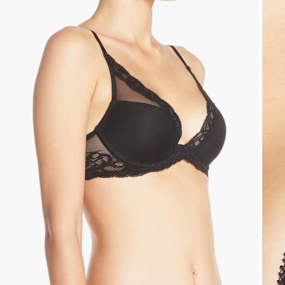 Natori Feathers Plunge T-shirt Bra - Picture 2 of 7